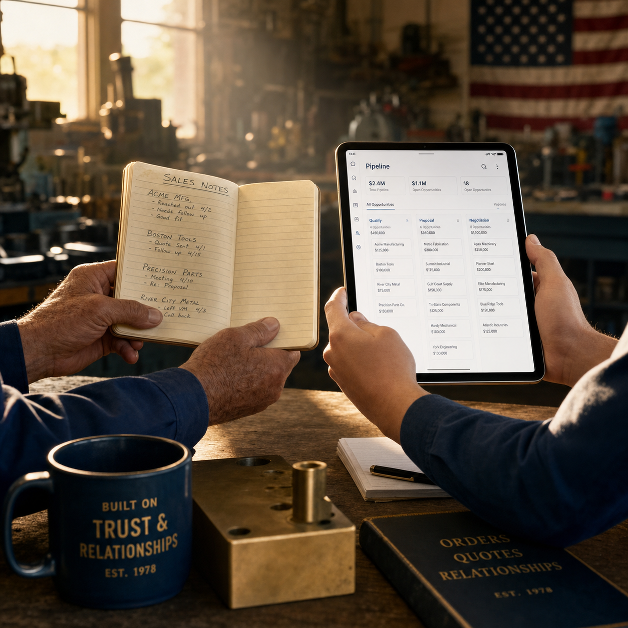 family business sales automation